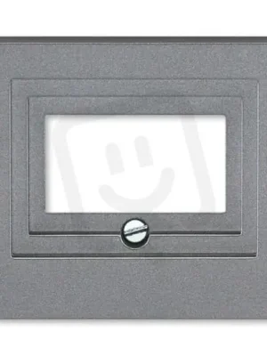 Kryt komunikační zásuvky ABB LEVIT M nebo USB ocelová 5014H-A00040 69 Poslední Šance