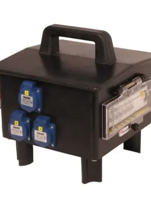 Zásuvková skříň RB40101000.1 /4102 RubberBOX IP44 jištěná s chráničem, přívodka Horká Nabídka