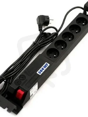 Přepěťová ochrana acar 504WF RACK černá 3m ACAR 9607 Jen Po Omezenou Doba