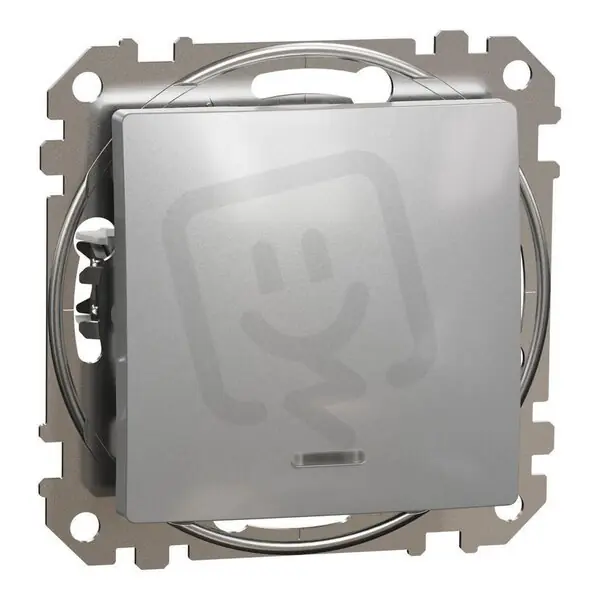 Sedna D/E Přepínač střídavý 6So orient.kontrolka Aluminium SCHNEIDER SDD113106L Ihned K Objednání