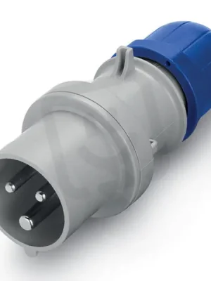 Akční Cena SCAME Vidlice OPTIMA bezšroubová 2P+E, 16A, 6h/200-250 V, 50/60 Hz, IP44