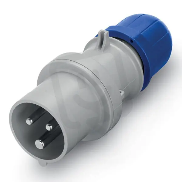 Akční Cena SCAME Vidlice OPTIMA bezšroubová 2P+E, 16A, 6h/200-250 V, 50/60 Hz, IP44