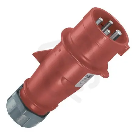 Mennekes 339 Vidlice měnič fáze 16A 4P 400V IP44 6h AM-TOP Mennekes 339 Víkendová Akce