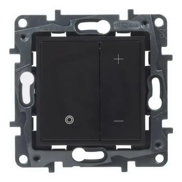Přímo Od Výrobce NILOÉ STEP STMÍVAČ TLAČÍTKO 400W ČERNÁ LEGRAND 863553