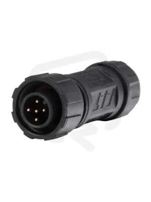 Vidlice s převlečnou maticí M12, 5piny, MCLED ML-112.240.67.1 Přímo Od Výrobce