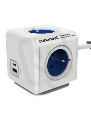 Extended USB PD 20W, A+C,1.5m cable-Blue Nejlepší Cena