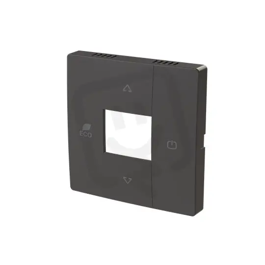 Kryt pro termostat ABB ZONI matná černá 6220T-A03000 237 Vrácení Zdarma