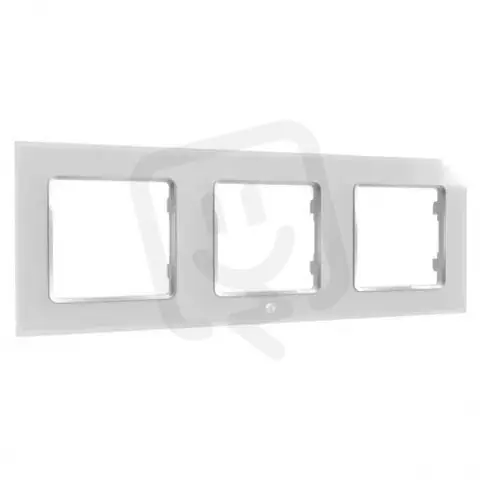 Rámeček SHELLY WALL FRAME 3 WHITE 3násobný, bílá Dokud Zásoby Vydrží