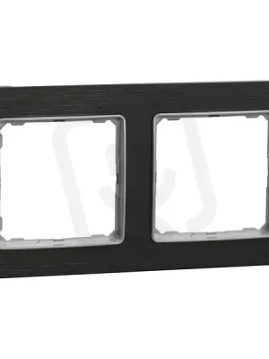 Poslední Šance Rámeček dvojnásobný Leštěný Titan,Sedna Design/Elements SCHNEIDER SDD372802U