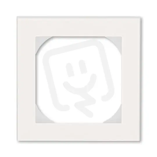 Speciální Cena Jednorámeček ABB LEVIT M s otvorem 55x55 perleťová/ledová bílá 3901H-A05510 68