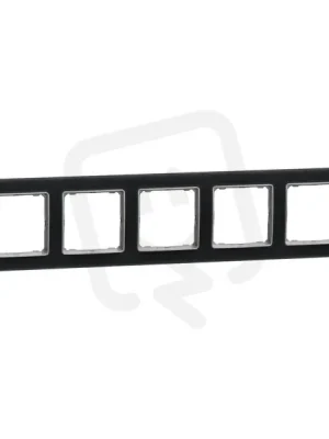 Odeslání Ihned Sedna D/E Rámeček pětinásobný, Kouřové Sklo SCHNEIDER SDD362805
