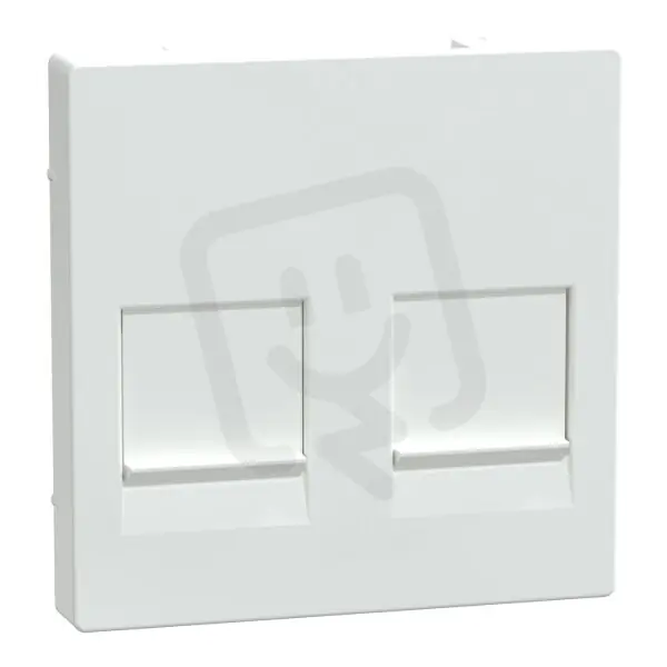 Cenový Hit Centrální deska, Merten System M, active white, lesklý plast MEG4562-0325