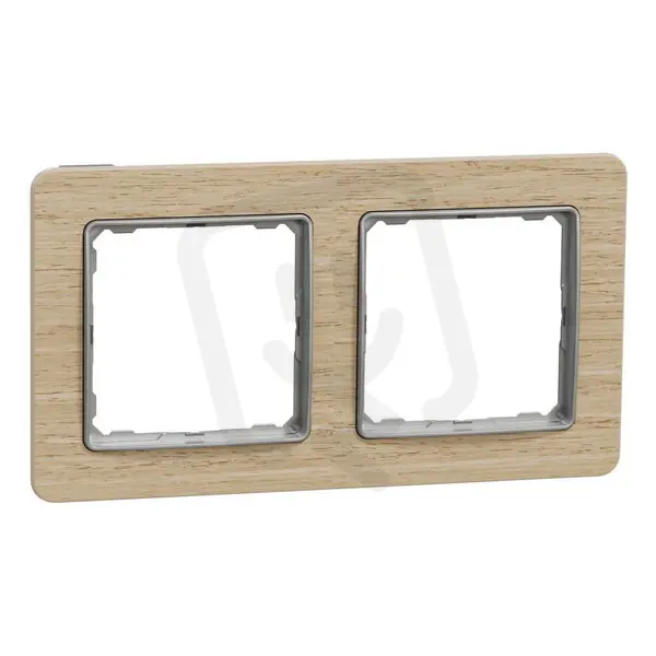 Rámeček dvojnásobný Bříza,Sedna Design/Elements SCHNEIDER SDD380802U Cenová Bomba