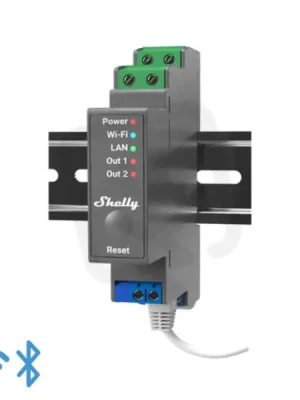 Spínací modul na DIN lištu SHELLY PRO 2 2kanálový, LAN, WiFi, Bluetooth Cenově Výhodný
