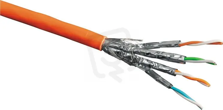 Aktuální ADI Kabel S-FTP drát CAT7 šedý 4 páry, 500m box, SOLARIX, LSZH