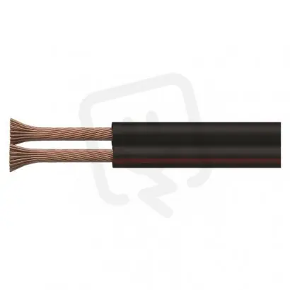 Sezónní Sleva Dvojlinka ECO 2x1,5mm, černo/rudá, 100m EMOS S8293