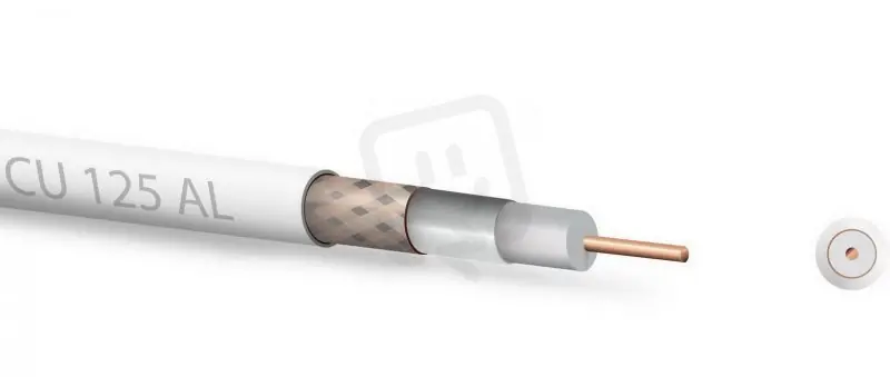 Zircon KABZCK1112 Koaxiální kabel CU 125 AL 300m Sezónní Sleva