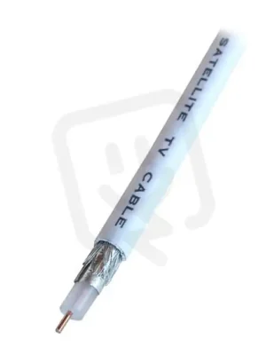 Koaxiální kabel CC120, 100m, bílý SOLIGHT G06 Sezónní Sleva