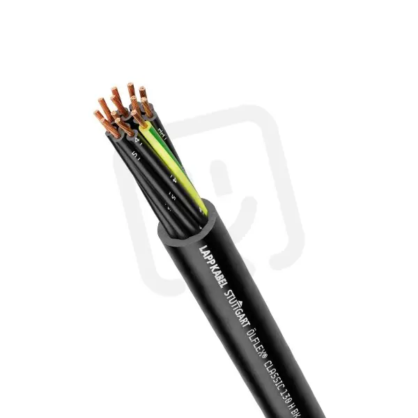 Ovládací kabel ÖLFLEX CLASSIC 130 H BK 0,6/1 kV 4G2,5 LAPP 1123428 Expresní Doručení