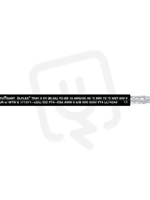 Tovární Cena Ovládací kabel ÖLFLEX TRAY II CY 3G1 18/3C LAPP 2218030