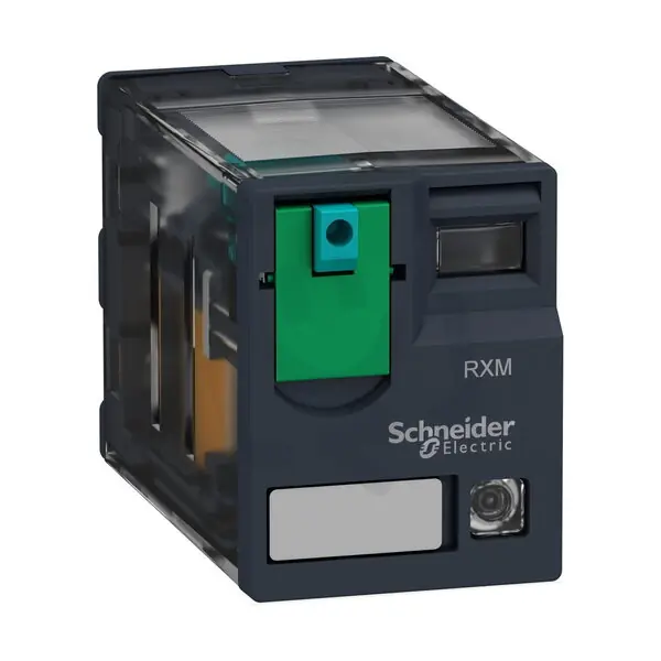 Časově Omezené Schneider RXM3AB2BD Miniaturní 3P, 10 A, 24 V DC s LED (obj.množství 10 ks)