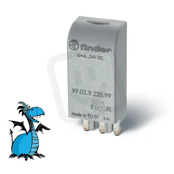 Zlevněný Modul, LED_OD_DPP, 110-220V DC FINDER 99.02.9.220.99