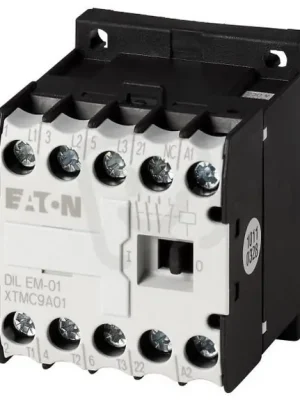 DILEM-01(24V50/60HZ) Malý stykač 4kW 3pól+1V 24V/50HZ 24V/60HZ EATON 020402 Cenový Hit