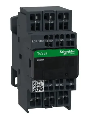 Schneider LC1D183E7 Stykač 18A 1‘Z‘ +1‘V‘, pruž.svorky, 48V 50/60Hz Akční Nabídka