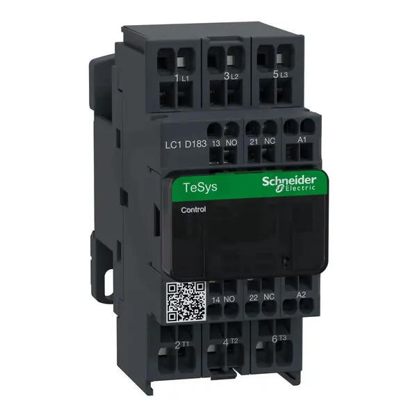 Schneider LC1D183E7 Stykač 18A 1‘Z‘ +1‘V‘, pruž.svorky, 48V 50/60Hz Akční Nabídka