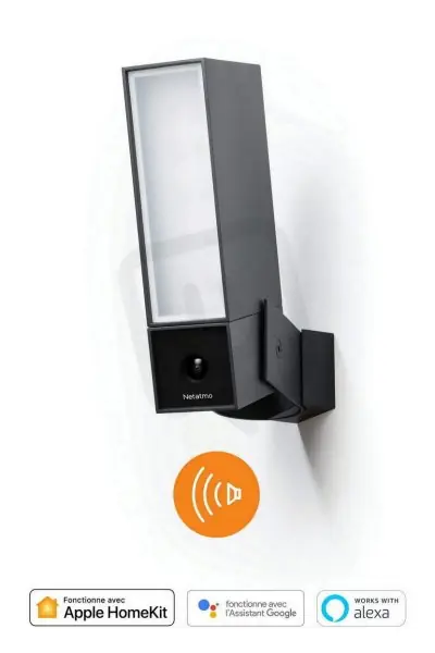 Netatmo - venkovní kamera se sirénou LEGRAND NA-NOC-S-PRO Vysoce Kvalitní