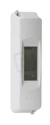Autentický Kryt jističů 1 modulový, bílý SEZ KR S-1