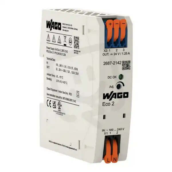 Výprodej Napájecí zdroj Eco 2 1fáz. WAGO 2687-2142