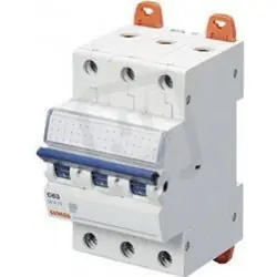 Ověřený Jistič 3pól. B10 6kA 3M GEWISS GW92266