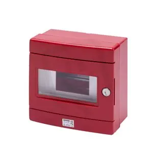 Kup Teď Nouzové tlačítko 8M s lištou DIN, IP55, červená GEWISS GW42202