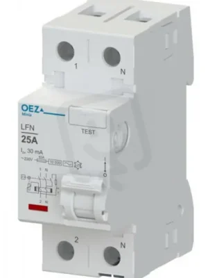 Kup Teď LFN-40-2-030AC Proudový chránič 40A, AC 230V, 30mA, 2pól, 10kA, typ AC OEZ 42410