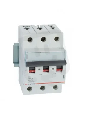 TX3 JISTIČ, 3 PÓLOVÝ, CHAR. C, 32A 10000A LEGRAND 404225 Pouze Dnes