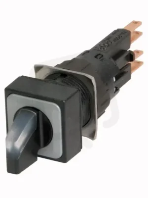Eaton Q18LWK3R-WS/WB Prosvětlená ovládací hlavice,18x18, s aret., s žárov., bílá Dokud Zásoby Vydrží