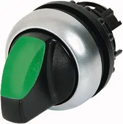Eaton M22-WLK-G Prosvětlená ovládací hlavice, 2polohy, bez aret, 40st, zelená Zlevněný