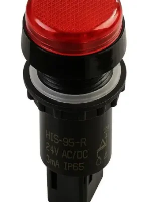 Tovární Cena Indikační signálka HIS-95 R 24AC/DC 22mm červená ELECO 216600