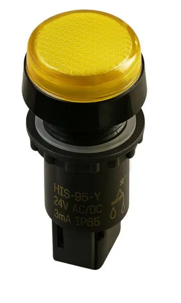 Indikační signálka HIS-95 Y 24AC/DC 22mm žlutá ELECO 216601 Nízká Cena
