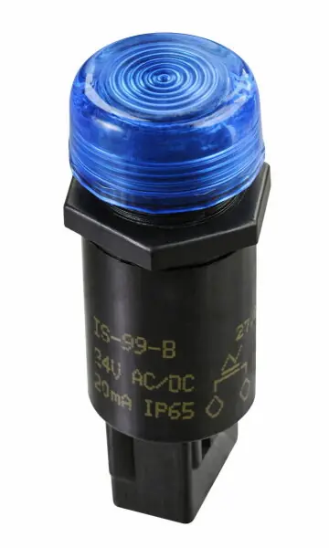Akce Indikační signálka IS-95 B 230AC 16mm modrá ELECO 200649