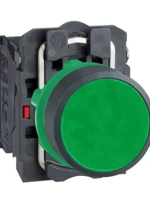 Schneider XB5AA35 Ovládač stiskací lícující, 1 Z + 1 V, zelená Odeslání Ihned