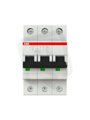 S203M-C32 3 fázový jistič 32 A char. C 10kA ABB 2CDS273001R0324 Odeslání Ihned