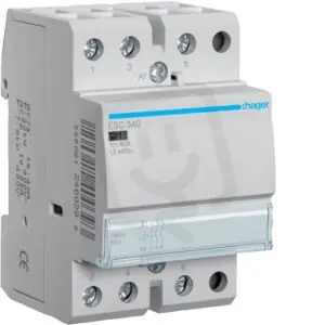 Stykač 40A, 3S, 230V AC /ES340/ HAGER ESC340 Ověřený