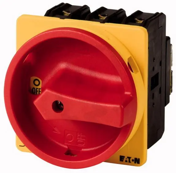 Pouze Dnes P3-63/EA/SVB/N Hlavní vypínač 3+N-pól 63A EATON 010398