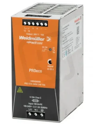 Must-Have Elektrické napájení PRO ECO 240W 24V 10A WEIDMÜLLER 1469490000