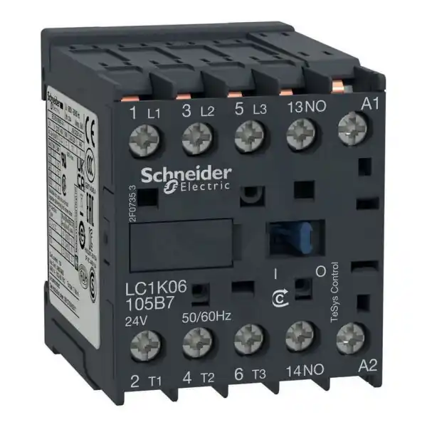 Schneider LC1K09105E7 Ministykač 9A,1‘Z‘,48V,50/60 Hz,páj.špič Výprodej