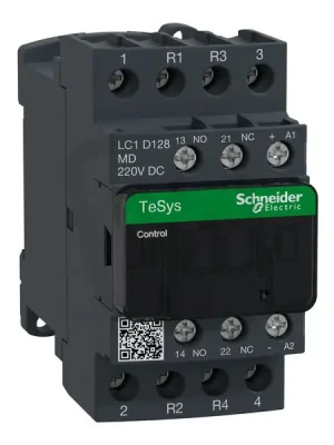 Stykač 4P 2Z+2V 25A v AC-1 pom.kont. 1Z+1V 220V DC cívka SCHNEIDER LC1D128MD Akce