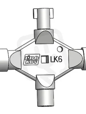 Must-Have Lidokov 01.191 Klíč víceúčelový LK 6