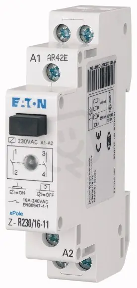 Z-R230/16-20 relé 230V AC 2 zap. kont. 1 Sleva